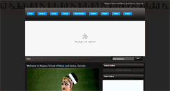 Desktop Screenshot of nupuramusicdance.ca